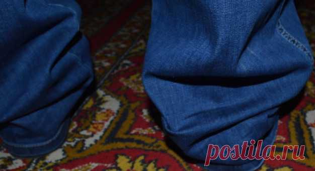 Хитрый и простой способ , чтобы это не было заметно… Подшиваем джинсы красиво - не обрезая и сохраняя строчку