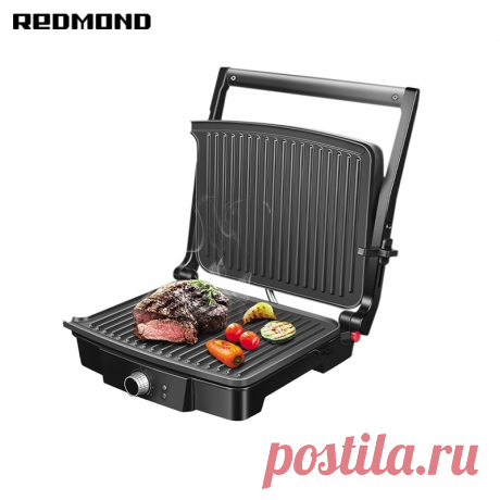 Гриль-духовка REDMOND SteakMaster RGM-M808P Название бренда: REDMONDНапряжение (В): 220 ВАнтипригарное покрытие: ТефлонМощность (Вт): 1501-2000 ВтРегулировка температуры: ДаНомер модели: RGM-M808PТип пылесоса: Электрический контактный грильСертификация: Европейский сертификат соответствияНазна...