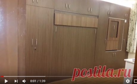 LCOVE Master Bedroom Space Saving Furniture - YouTube