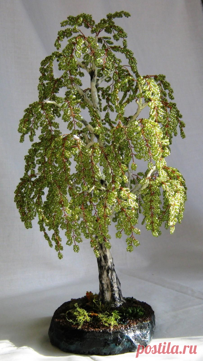 Береза | biser.info - всё о бисере и бисерном творчестве