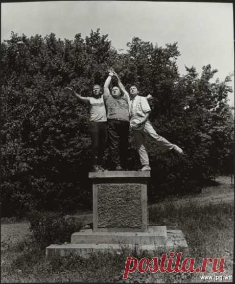 Юрий Никулин, Евгений Моргунов, Георгий Вицин на съемках фильма «Кавказская пленница», 1966 год, СССР — Фотографии из прошлого