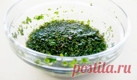 Мятный соус к мясу – рецепт
