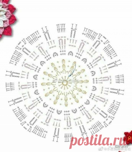 春意盎然钩针花朵和小...-编织人生移动门户
