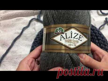 Шапка спицами видеоурок продолжение