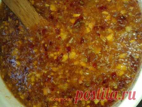 Варенье из крыжовника с лимонами и апельсинами