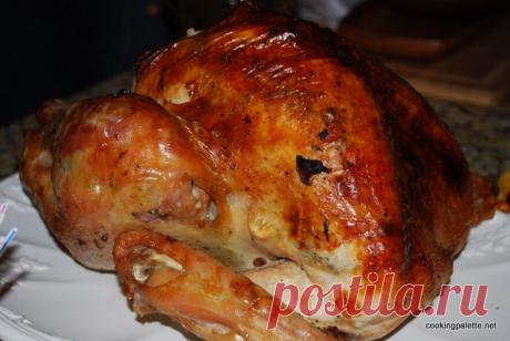 Индейка с имбирно-можжевеловым маслом - Cooking Palette » Cooking Palette