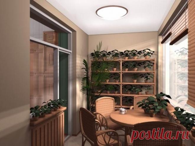 Отделка лоджии или балкона + фото красивых интерьеров