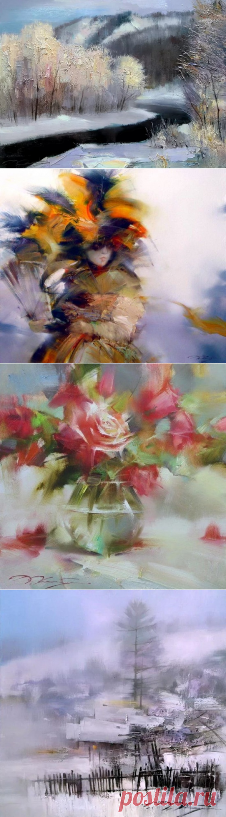 Художник Денис Октябрь. Картины