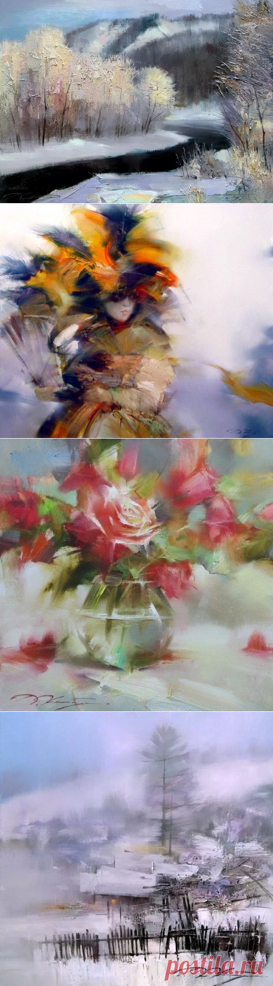 Художник Денис Октябрь. Картины