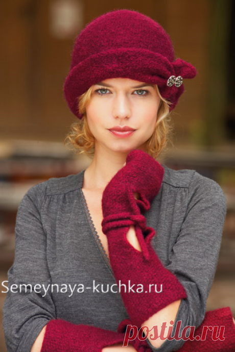 ВЯЗАНЫЕ ШАПКИ 35 моделей на спицах и крючком. | Семейная Кучка