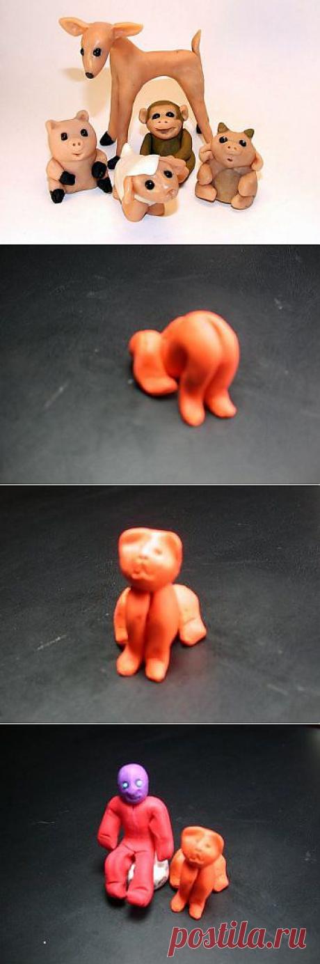 Как сделать животных из глины? » Сделай сам – самоделки, поделки своими руками