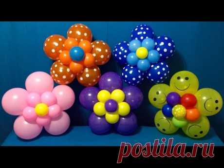 Dollar Store Balloon Décor! Easy Giant Flowers