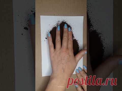 Нарисовала кофейную розу - YouTube