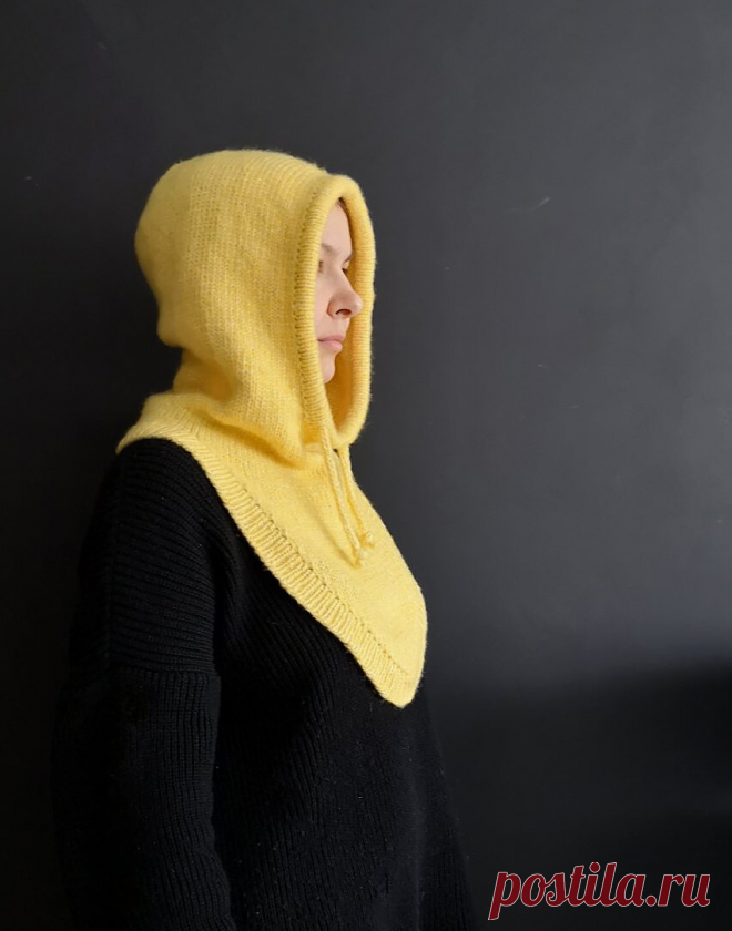 Капюшон. Как вязать. | kolganova-knit.ru | Дзен