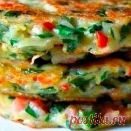 Драники с овощами рецепт – основные блюда