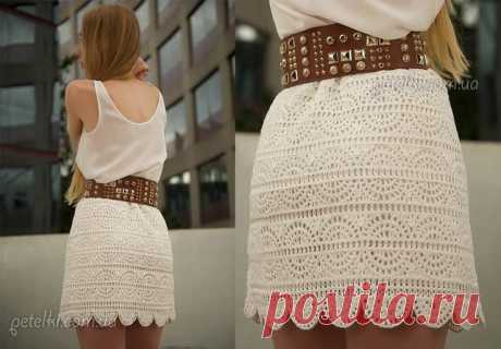 Схемы вязаных юбок, шорт, брюк крючком и спицами » Страница 5