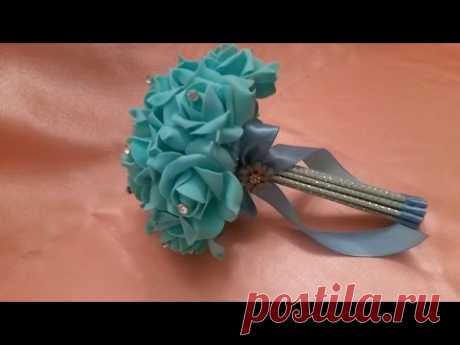 Свадебный букет супер простой способ ✔ ℳAℛίℕℰ DIY✔