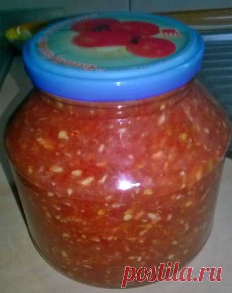 Сырая аджика на зиму - Простые рецепты Овкусе.ру