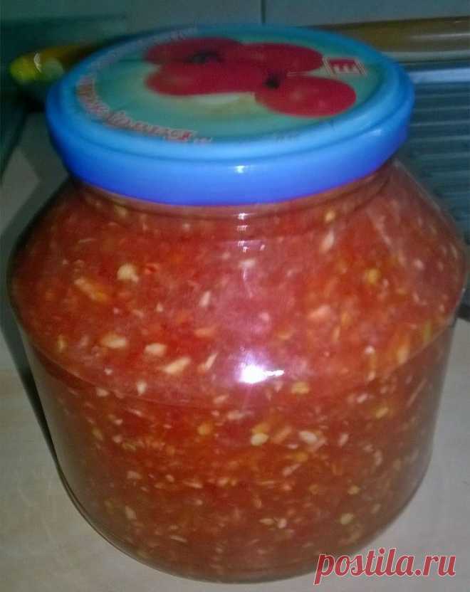 Сырая аджика на зиму - Простые рецепты Овкусе.ру