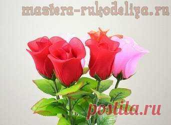 Цветы из капрона