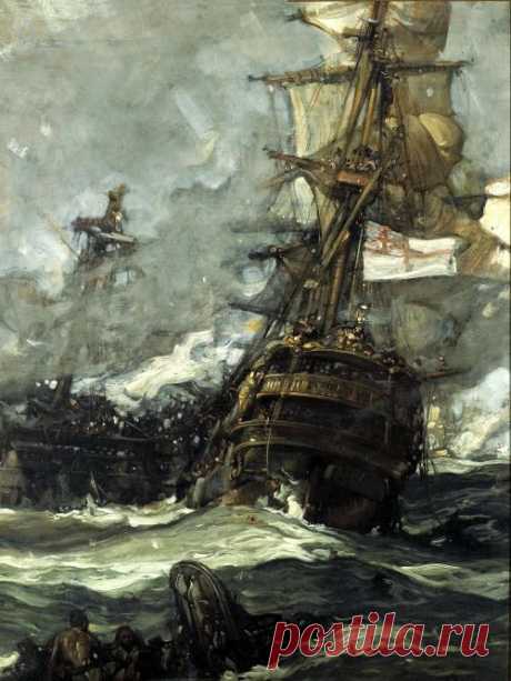 A Pirate's Life For Me! | shear-in-spuh-rey-shuhn: FRANK BRANGWYN The...