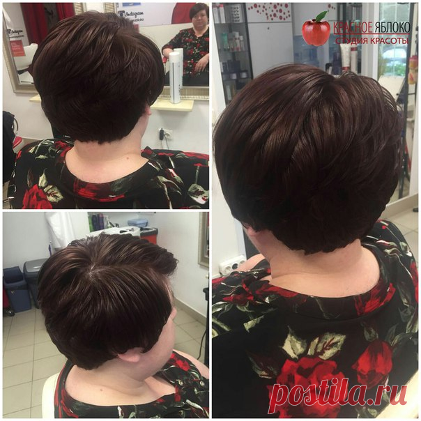 Элегантная💁👑 женская стрижка💇 от стилиста💗 Лолы м.Пролетарская.