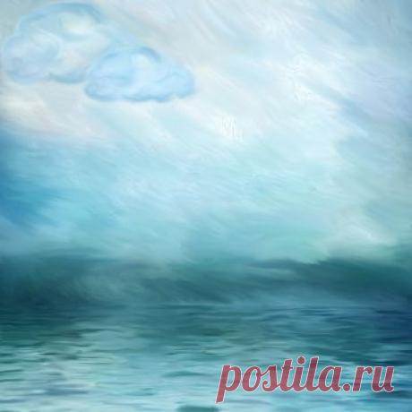 Сказка о Ветре и Морской глади Ветер любил море. Ему нравилось наблюдать за морской гладью.. Она так отличалась от него: горячего, взбалмошного, порывистого. Морская гладь бывала разной. Он стремился угадать ее настроение… Иногда она становилась прозрачной, как слеза, и он мог разглядеть малейшие песчинки на морском дне. Порой она становилась мутной, серой, казалось, что из глубины ее заполняет