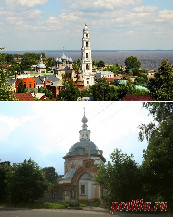 ГУЛЯЯ ПО РУСИ - Скромное очарование русской глубинки - город Юрьевец..