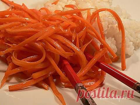 Морковь по-корейски (корейская морковь) - Рецепты с фото пошагового приготовления на Фото-Рецепты. ру