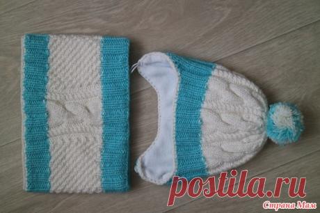 Шапочка и снуд для дочки - Вязание - Страна Мам