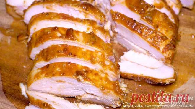 Самая сочная куриная грудка в духовке