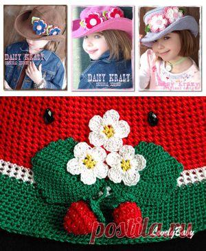 Выбирайте шапочки-шляпочки на лето с 3 по 20