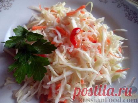 Рецепт: Капуста по-корейски на RussianFood.com