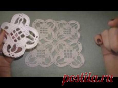 .Ажурные квадратные мотивы.