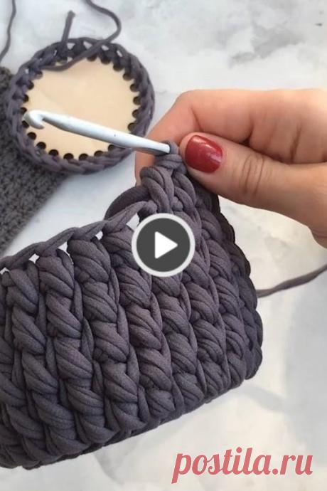 A sweet little knitting basket video