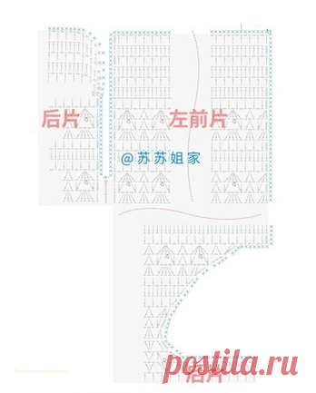 Пуловер, туника, жакет крючком со схемами - Интересные и красивые варианты | Вязание крючком | Дзен