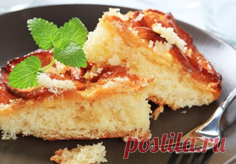 Манник с яблоками / Простые рецепты