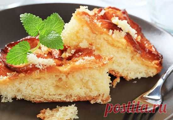 Манник с яблоками / Простые рецепты
