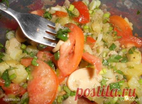 Салат по-португальски - Рецепт с пошаговыми фотографиями - Ням.ру