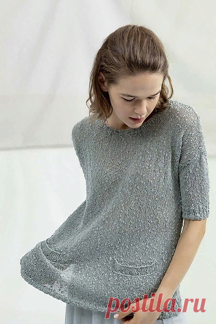 Кофточка с карманами от Lang Yarns