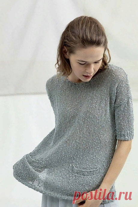 Кофточка с карманами от Lang Yarns