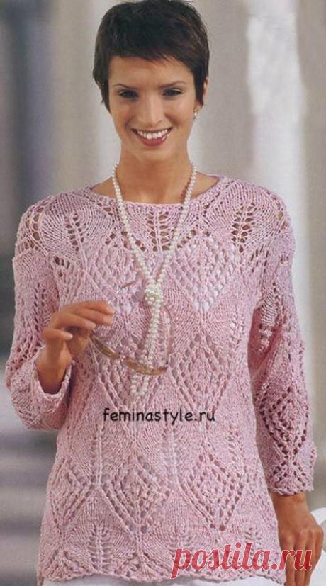 Как вязать пуловер. Схемы вязания спицами / Рукоделие / Домоводство / Женские секреты / Женский стиль