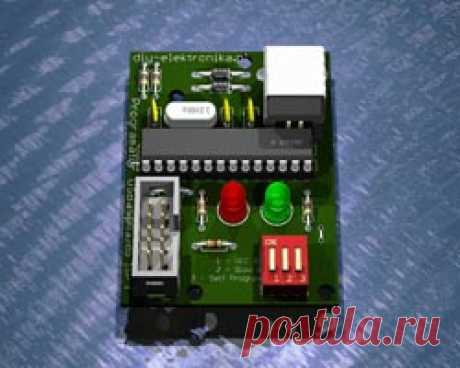 USBasp программатор микроконтроллеров AVR на Atmega8 своими руками | Уголок радиолюбителя