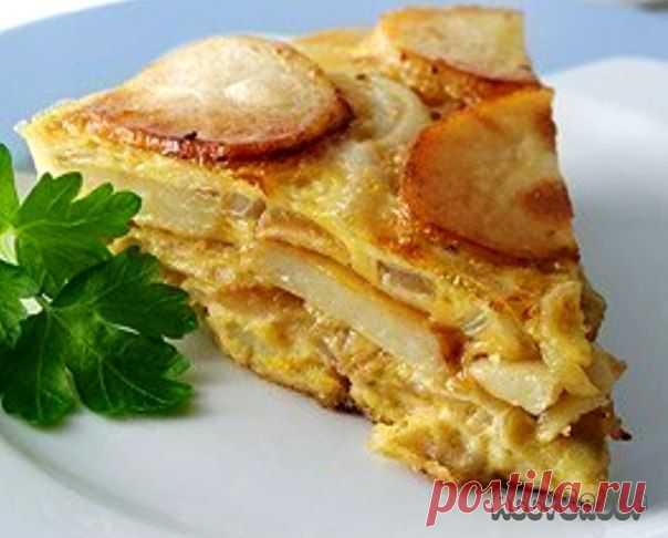Картофельная запеканка на скорую руку