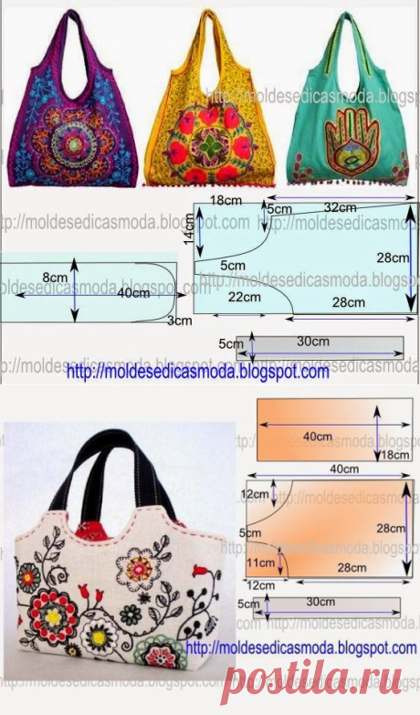 Сумочки — Сделай сам, идеи для творчества - DIY Ideas
