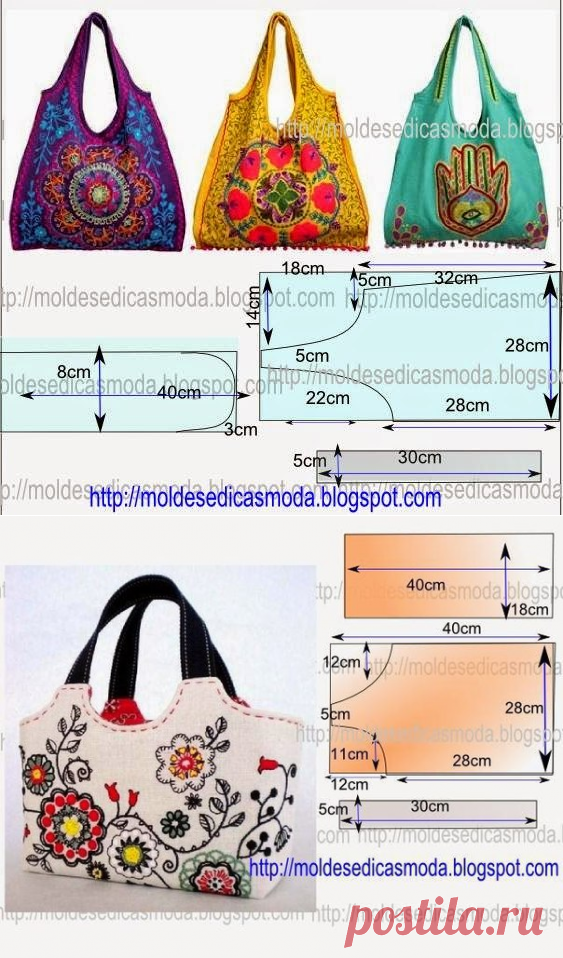 Сумочки — Сделай сам, идеи для творчества - DIY Ideas