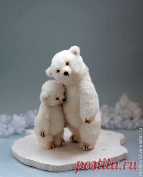 Полярные медвежата Ольги Кижаевой
#Мишки_bear, #медведи_bear.