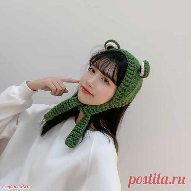 Лягушка шапка крючком Мастер-классы по рукоделию - как изготовить поделку из фетра и соленого теста. Методы изготовления полезных вещей для домашнего хозяйства.