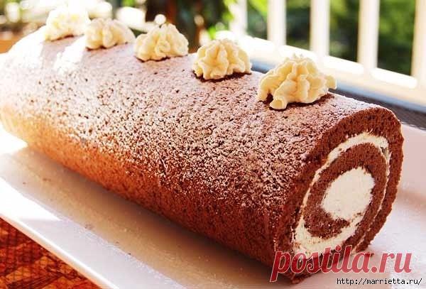 бисквитные рулеты.