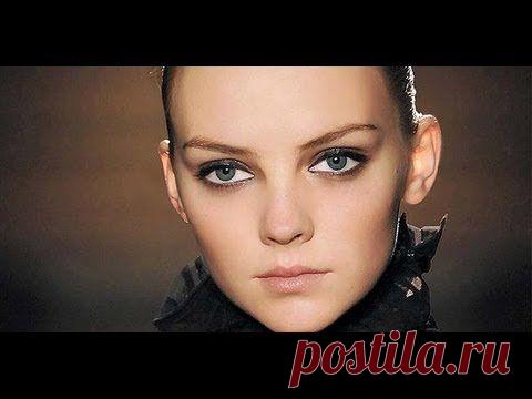 ▶ 2. Гимнастика для лица и шеи. Убираем морщины на переносице